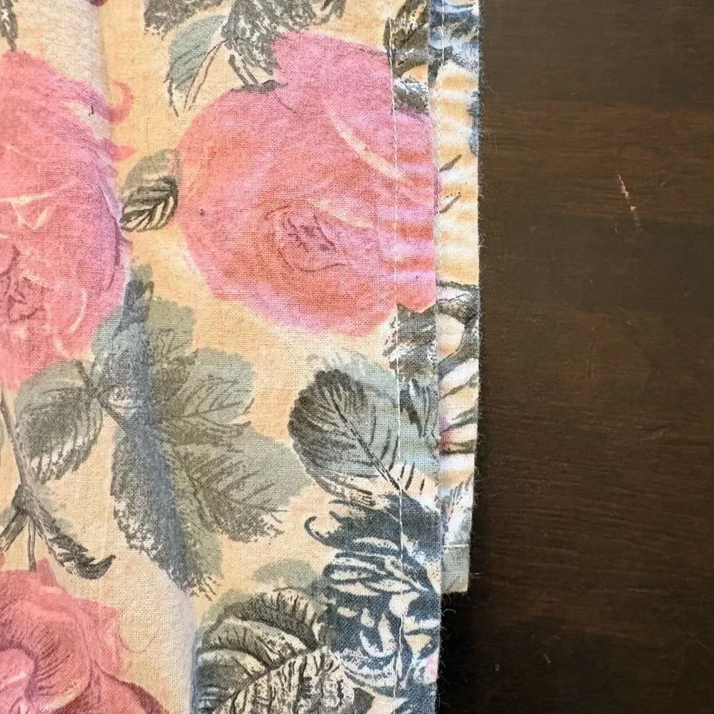 Floral Purple Rose Tablecloth